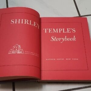Vintage rare 1958 "Shirley Temple's Storybook", hardcover Storybook, multicolor